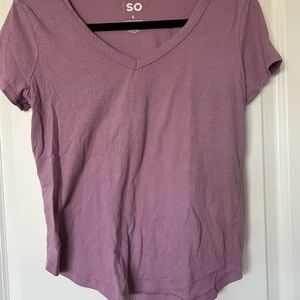 SO Women's Lavender Short Sleeve Tee